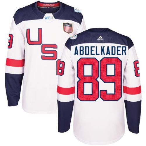 68618788e5448_1 Team USA #89 Justin Abdelkader White 2016 World Cup Stitched NHL Jersey