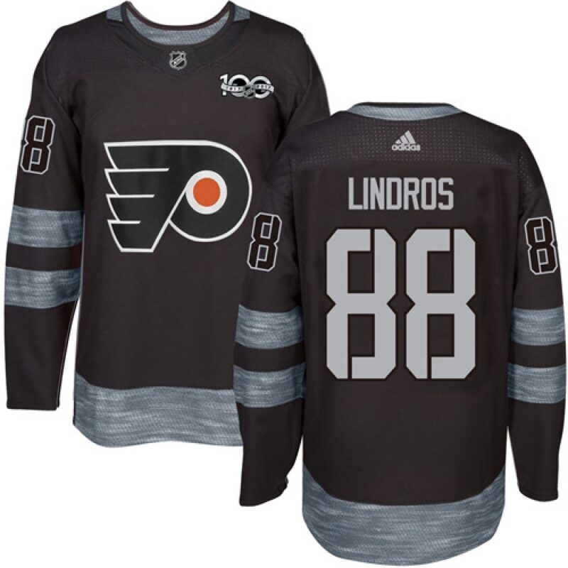 6861878bd58fd_1 Flyers #88 Eric Lindros Black 1917-2017 100th Anniversary Stitched NHL Jersey