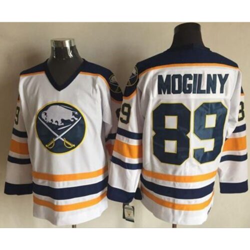 686187a6643c9_1 Sabres #89 Alexander Mogilny White CCM Throwback Stitched NHL Jersey