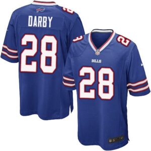 686187c4c9fc3_1 Bills #28 Ronald Darby Royal Blue Team Color Youth Stitched NFL Elite Jersey