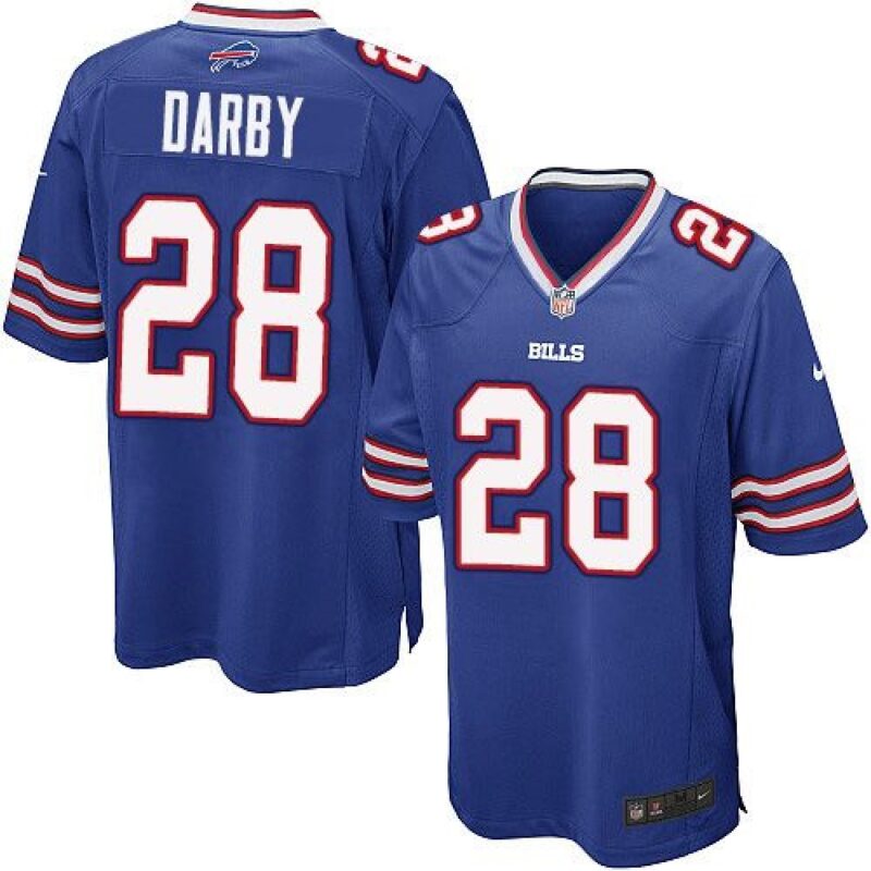 686187c4c9fc3_1 Bills #28 Ronald Darby Royal Blue Team Color Youth Stitched NFL Elite Jersey