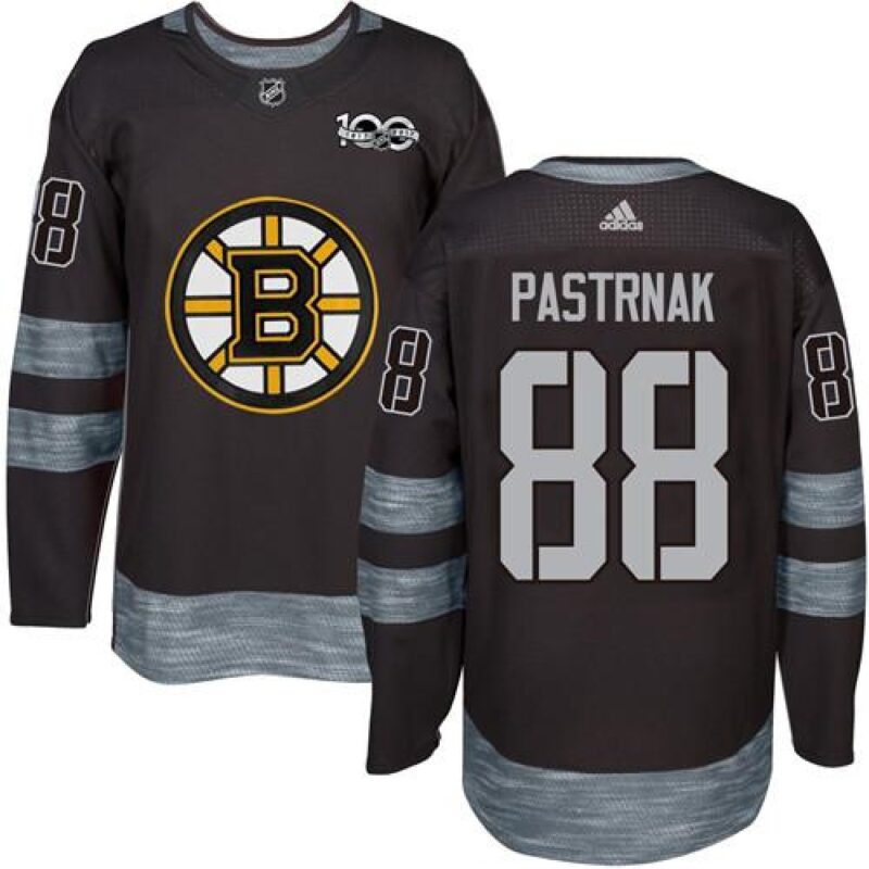686187f1d89b2_1 Bruins #88 David Pastrnak Black 1917-2017 100th Anniversary Stitched NHL Jersey