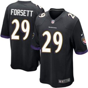 686187fa77796_1 Ravens #29 Justin Forsett Black Alternate Youth Stitched NFL New Elite Jersey