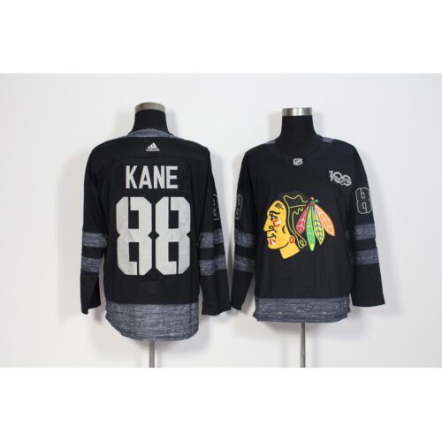 686188059a954_1 Men's Chicago Blackhawks #88 Patrick Kane Black 1917-2017 100th Anniversary Stitched NHL Jersey