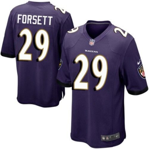 68618854a72b5_1 Ravens #29 Justin Forsett Purple Team Color Youth Stitched NFL New Elite Jersey