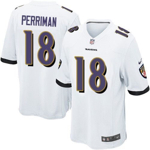 686188753cd90_1 Ravens #18 Breshad Perriman White Youth Stitched NFL New Elite Jersey