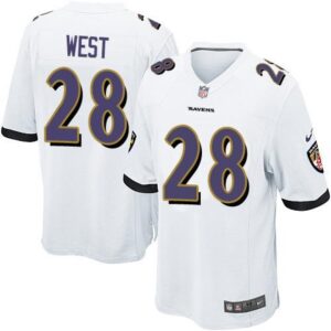 68618877dc833_1 Ravens #28 Terrance West White Youth Stitched NFL New Elite Jersey