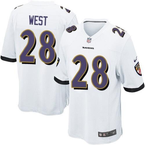 68618877dc833_1 Ravens #28 Terrance West White Youth Stitched NFL New Elite Jersey