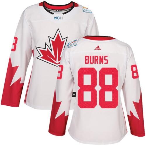 686188871d1db_1 Team Canada #88 Brent Burns White 2016 World Cup Women's Stitched NHL Jersey