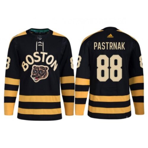 686188ad5e416_1 Men's Boston Bruins #88 David Pastrnak Black Classic Primegreen Stitched Jersey