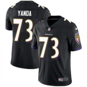 686188b3b6254_1 Youth Baltimore Ravens #73 Marshal Yanda Black Vapor Untouchable NFL Jersey