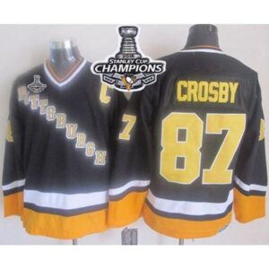 686188b800edb_1 Penguins #87 Sidney Crosby Black/Yellow CCM Throwback 2016 Stanley Cup Champions Stitched NHL Jersey