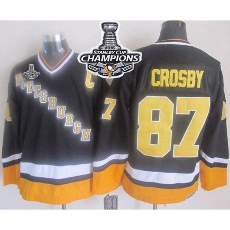 686188b800edb_1 Penguins #87 Sidney Crosby Black/Yellow CCM Throwback 2016 Stanley Cup Champions Stitched NHL Jersey