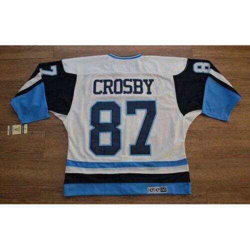 686188c6b0e8e_1 Penguins #87 Sidney Crosby Stitched White/Blue CCM Throwback NHL Jersey