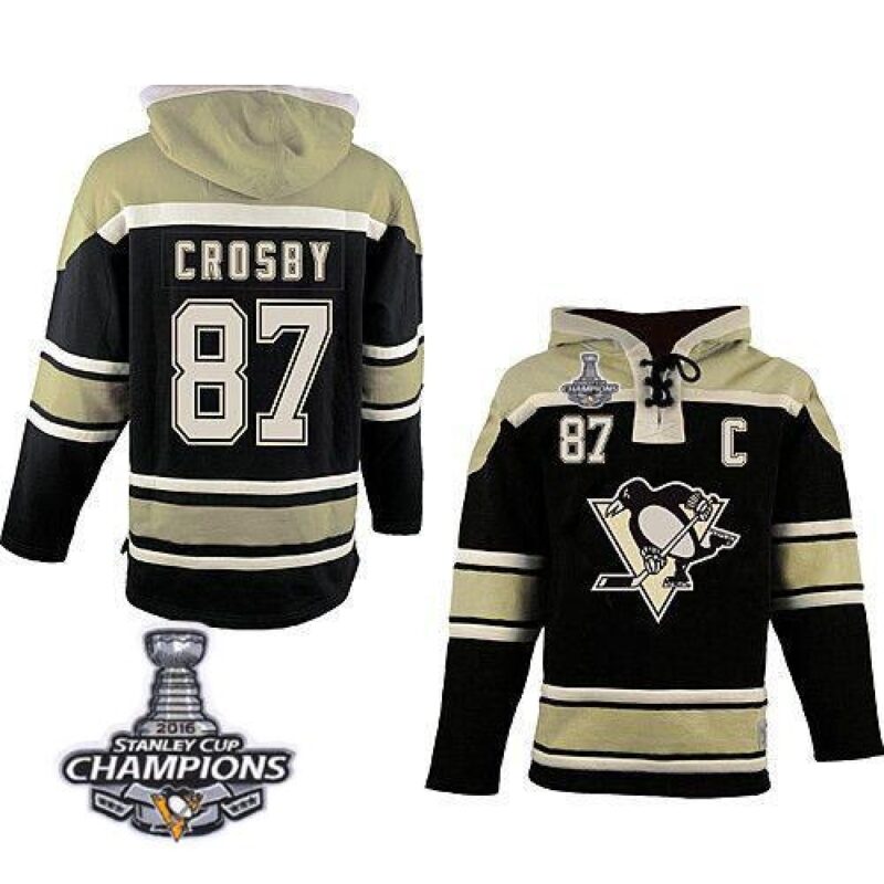 686188f70d856_1 Penguins #87 Sidney Crosby Black Sawyer Hooded Sweatshirt 2016 Stanley Cup Champions Stitched NHL Jersey