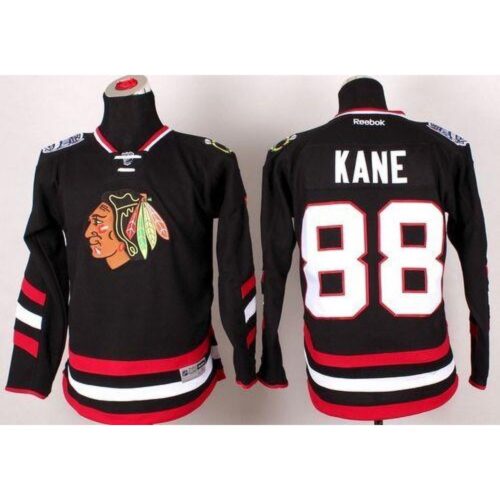 68618915a88ad_1 Blackhawks #88 Patrick Kane Black 2014 Stadium Series Stitched Youth NHL Jersey
