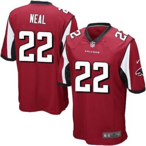 6861891aaf71d_1 Falcons #22 Keanu Neal Red Team Color Youth Stitched NFL Elite Jersey