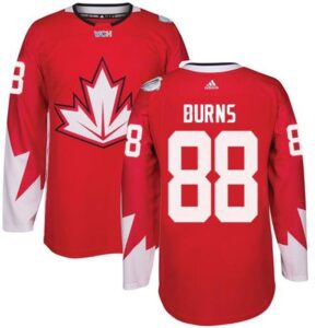 6861894a60e08_1 Team Canada #88 Brent Burns Red 2016 World Cup Stitched Youth NHL Jersey