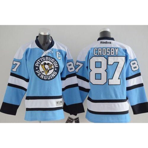 68618981205d6_1 Penguins #87 Sidney Crosby Stitched Blue Youth NHL Jersey