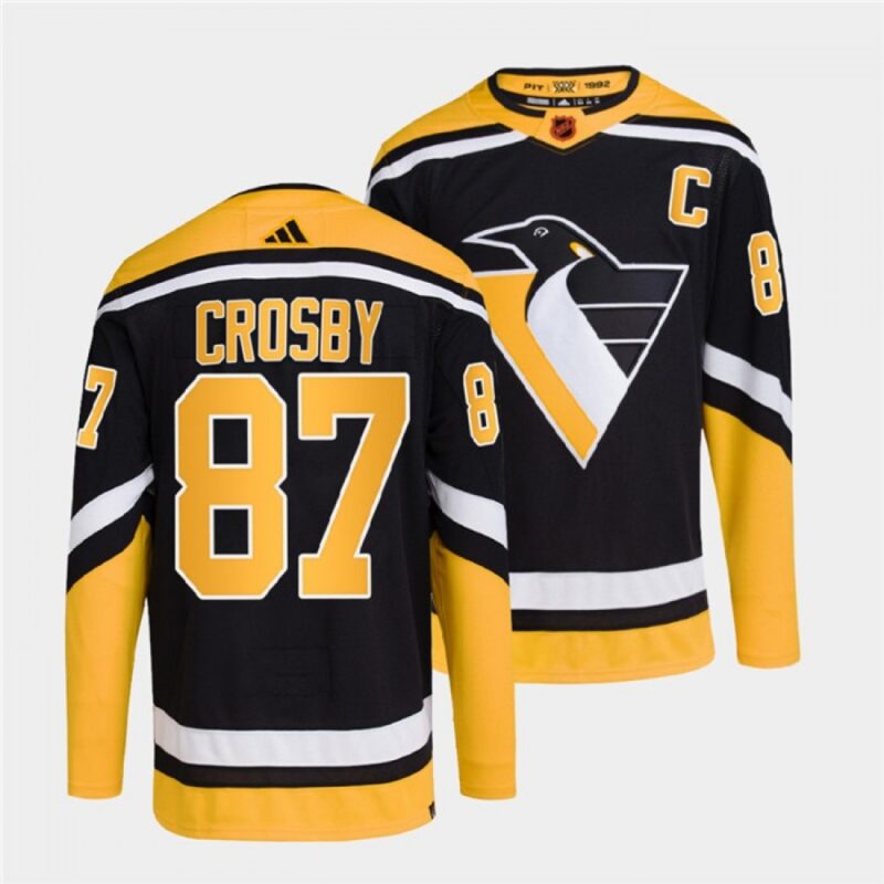 686189b7287a2_1 Men's Pittsburgh Penguins #87 Sidney Crosby Black 2022-23 Reverse Retro Stitched Jersey