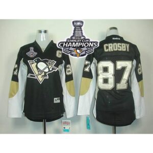 686189cb36ef9_1 Penguins #87 Sidney Crosby Black 2016 Stanley Cup Champions Women's Home Stitched NHL Jersey