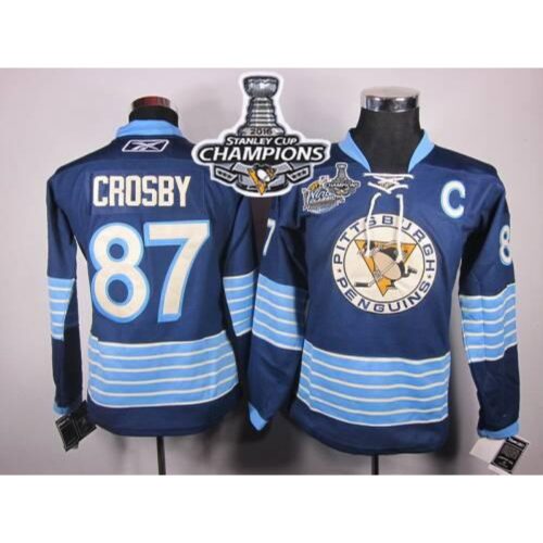686189d070852_1 Penguins #87 Sidney Crosby Women 2011 Winter Classic Vintage Dark Blue 2016 Stanley Cup Champions Stitched NHL Jersey