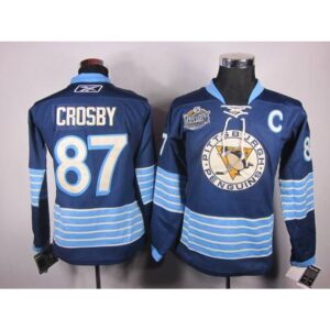 686189d31f568_1 Penguins #87 Sidney Crosby Women 2011 Winter Classic Vintage Stitched Dark Blue NHL Jersey