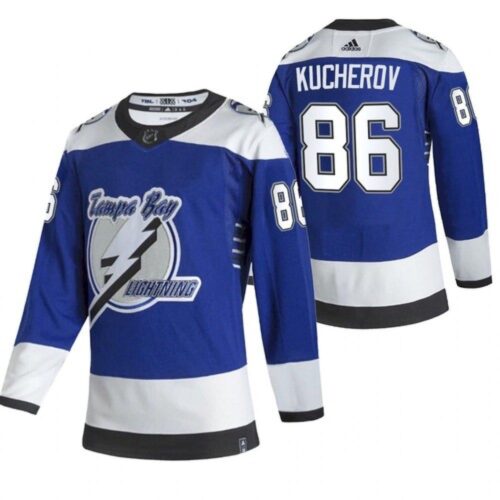 686189ed7ca8a_1 Men's Tampa Bay Lightning #86 Nikita Kucherov 2021 Blue Reverse Retro Stitched Jersey