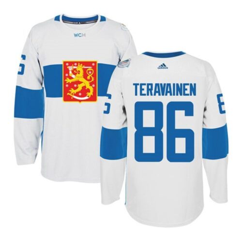 68618a1d41bef_1 Team Finland #86 Teuvo Teravainen White 2016 World Cup Stitched NHL Jersey