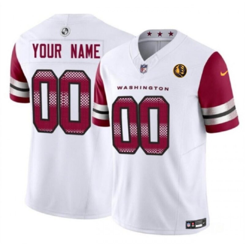 68618a3cb1533_1 Men's Washington Commanders Active Player Custom White 2023 F.U.S.E. With John Madden Patch Vapor Limited Stitched Football Jersey