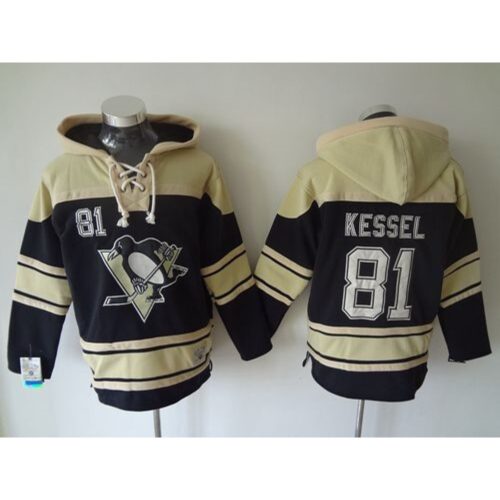 68618a50b34a3_1 Penguins #81 Phil Kessel Black Sawyer Hooded Sweatshirt Stitched NHL Jersey