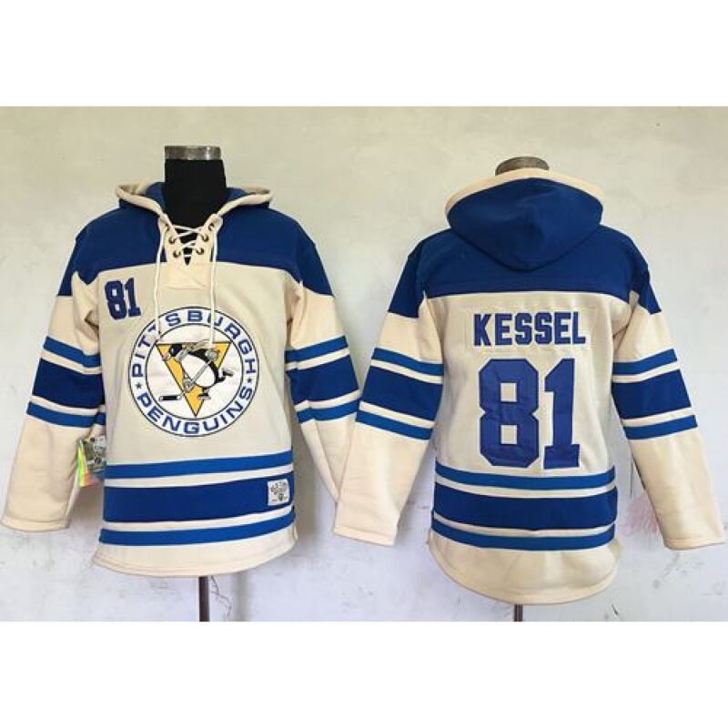 68618a5376a51_1 Penguins #81 Phil Kessel Cream Sawyer Hooded Sweatshirt Stitched NHL Jersey