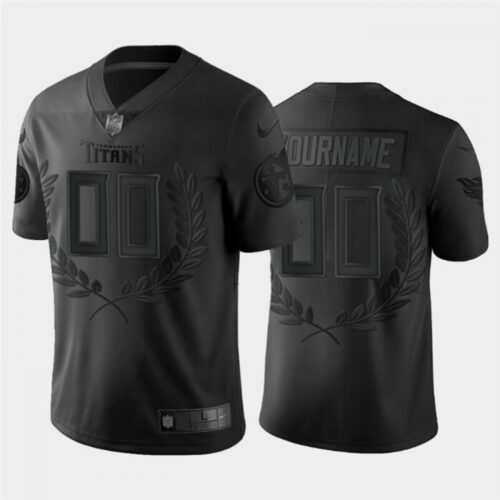 68618a53b8ce1_1 Men's Tennessee Titans Customized Black MVP Stitched Limited Jersey