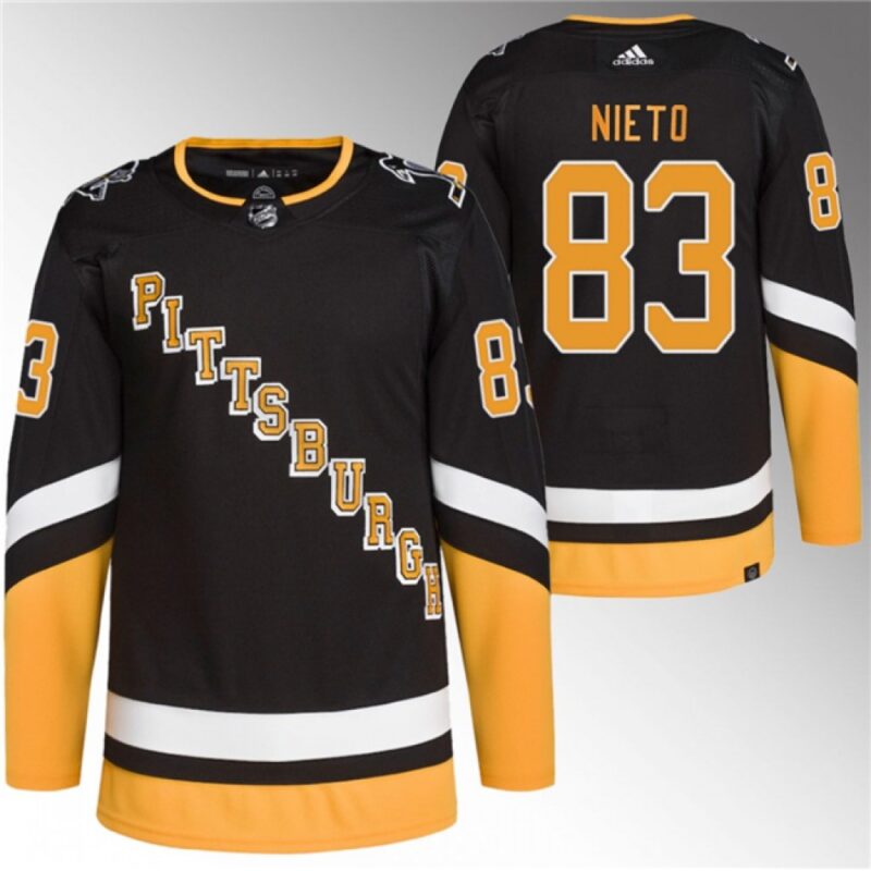 68618a58f411e_1 Men's Pittsburgh Penguins #83 Matt Nieto Black 2021/22 Alternate Primegreen Stitched Jersey