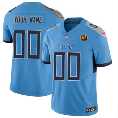 68618a5df0f62_1 Men's Tennessee Titans Active Player Custom Blue 2023 F.U.S.E. With John Madden Patch Vapor Limited Stitched Football Jersey