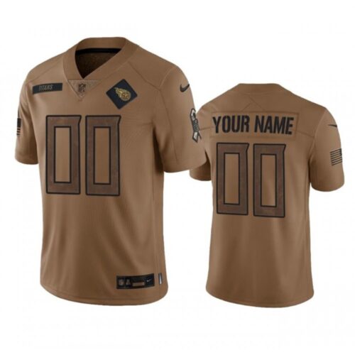 68618a6e012b5_1 Men's Tennessee Titans Active Player Custom Brown 2023 Salute To Service Stitched Football Jersey