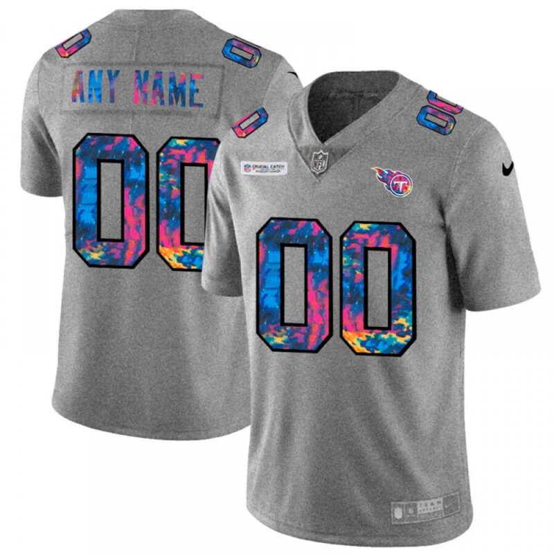 68618a75d56a4_1 Men's Tennessee Titans ACTIVE PLAYER Custom 2020 Grey Crucial Catch Limited Stitched Jersey