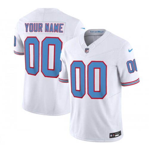 68618a8b253aa_1 Men's Tennessee Titans Active Player Custom White 2023 F.U.S.E. Vapor Limited Throwback Stitched Football Jersey