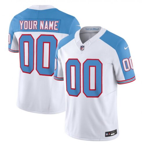 68618a8daef7f_1 Men's Tennessee Titans Active Player Custom White/Blue 2023 F.U.S.E. Vapor Limited Throwback Stitched Football Jersey