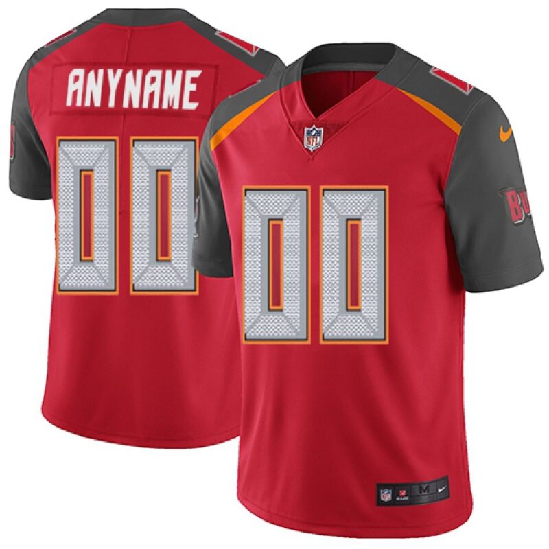 68618a92d2d83_1 Men's Tampa Bay Buccaneers Customized Red Team Color Vapor Untouchable Limited NFL Stitched Jersey