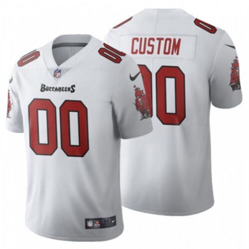 68618aa55e661_1 Men's Tampa Bay Buccaneers Customized White Limited Stitched Jersey