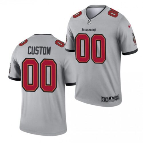 68618ac70c543_1 Men's Tampa Bay Buccaneers ACTIVE PLAYER Custom 2021 Gray Inverted Legend Stitched Jersey