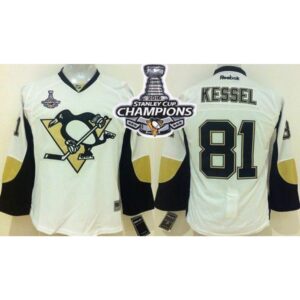 68618ac98a9f6_1 Penguins #81 Phil Kessel White 2016 Stanley Cup Champions Stitched Youth NHL Jersey