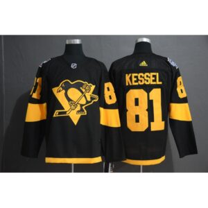 68618acec1f23_1 Men's Pittsburgh Penguins #81 Phil Kessel Black 2019 Stadium Series Stitched NHL Jersey