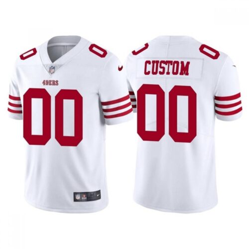 68618b17f4166_1 Men's San Francisco 49ers Active Player Custom 2022 New White Vapor Untouchable Stitched Football Jersey