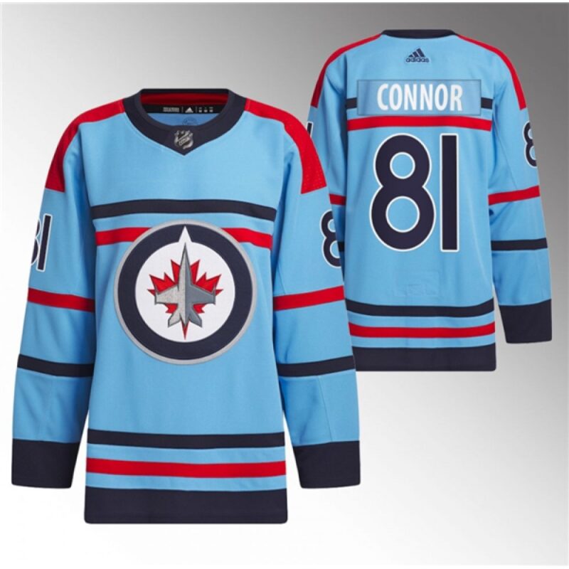 68618b3d56e9a_1 Men's Winnipeg Jets #81 Kyle Connor Light Blue Anniversary Primegreen Stitched Jersey