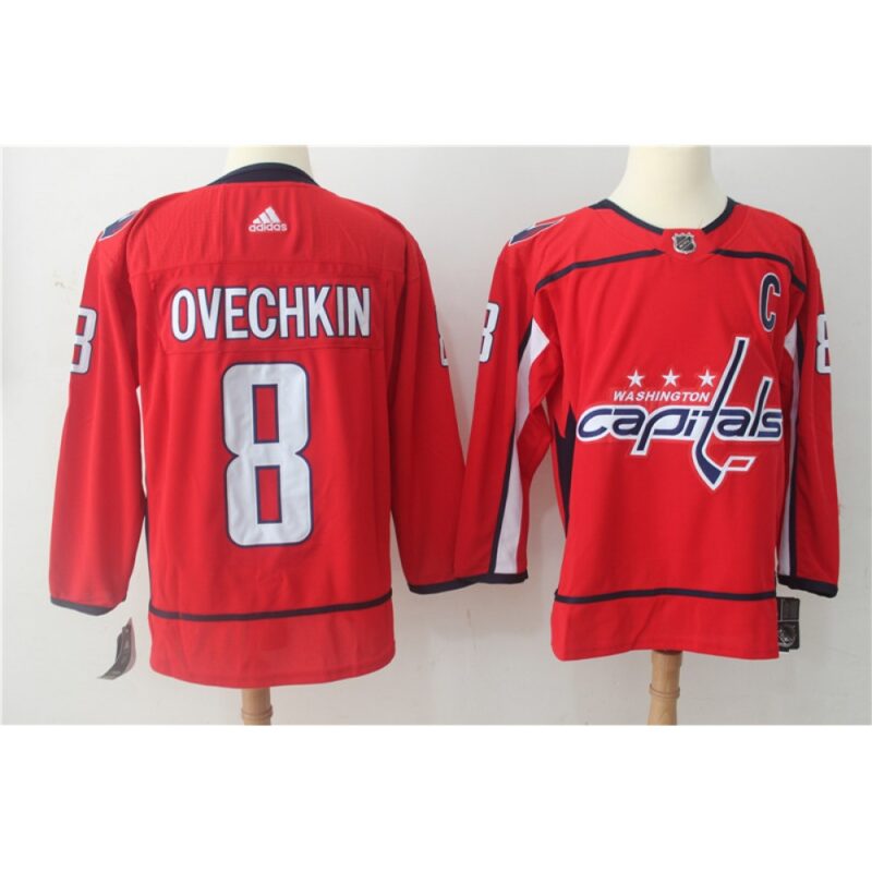 68618bd01462f_1 Men's Washington Capitals #8 Alex Ovechkin Red Stitched Jersey