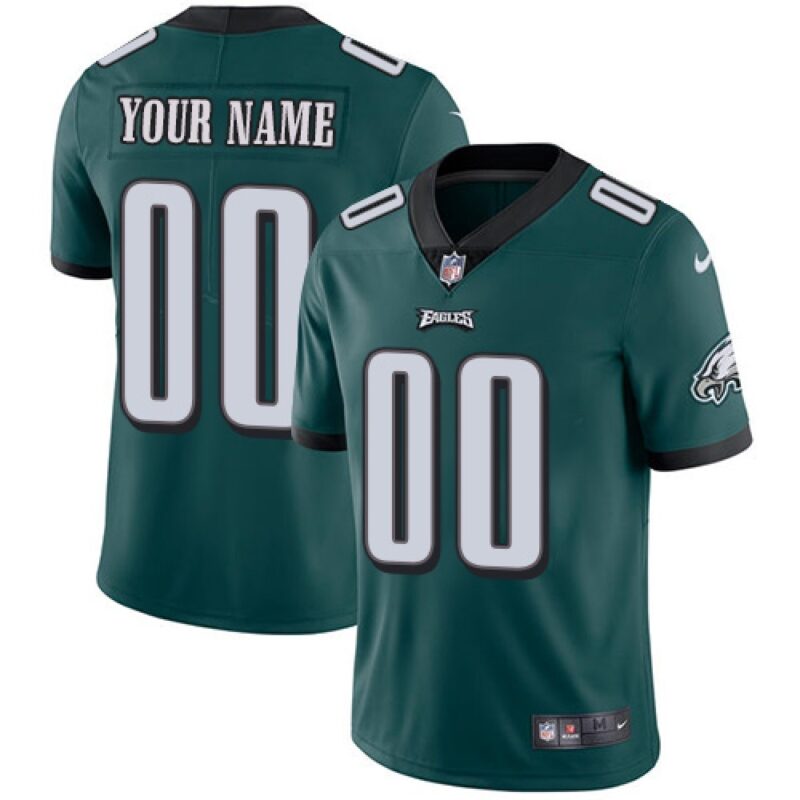 68618c013dbdc_1 Men's Philadelphia Eagles Customized Green Team Color Vapor Untouchable NFL Stitched Limited Jersey
