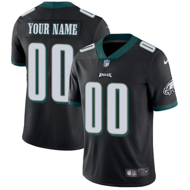 68618c461baba_1 Men's Philadelphia Eagles Customized Black Alternate Vapor Untouchable NFL Stitched Limited Jersey