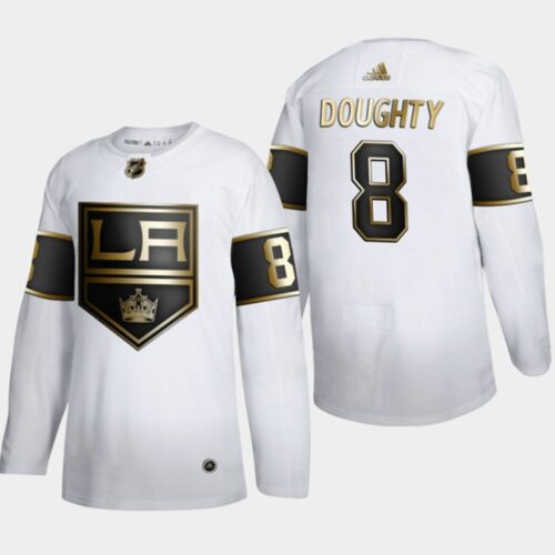 68618c5b1e99d_1 Men's Los Angeles Kings #8 Drew Doughty White Stitched Jersey